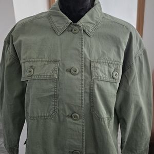 GAP Utility Jacket in Sage Green